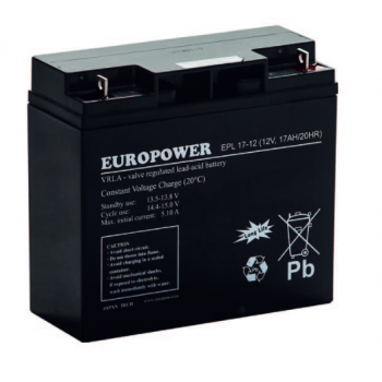 EUROPOWER EPL 17-12 (12V 17Ah)